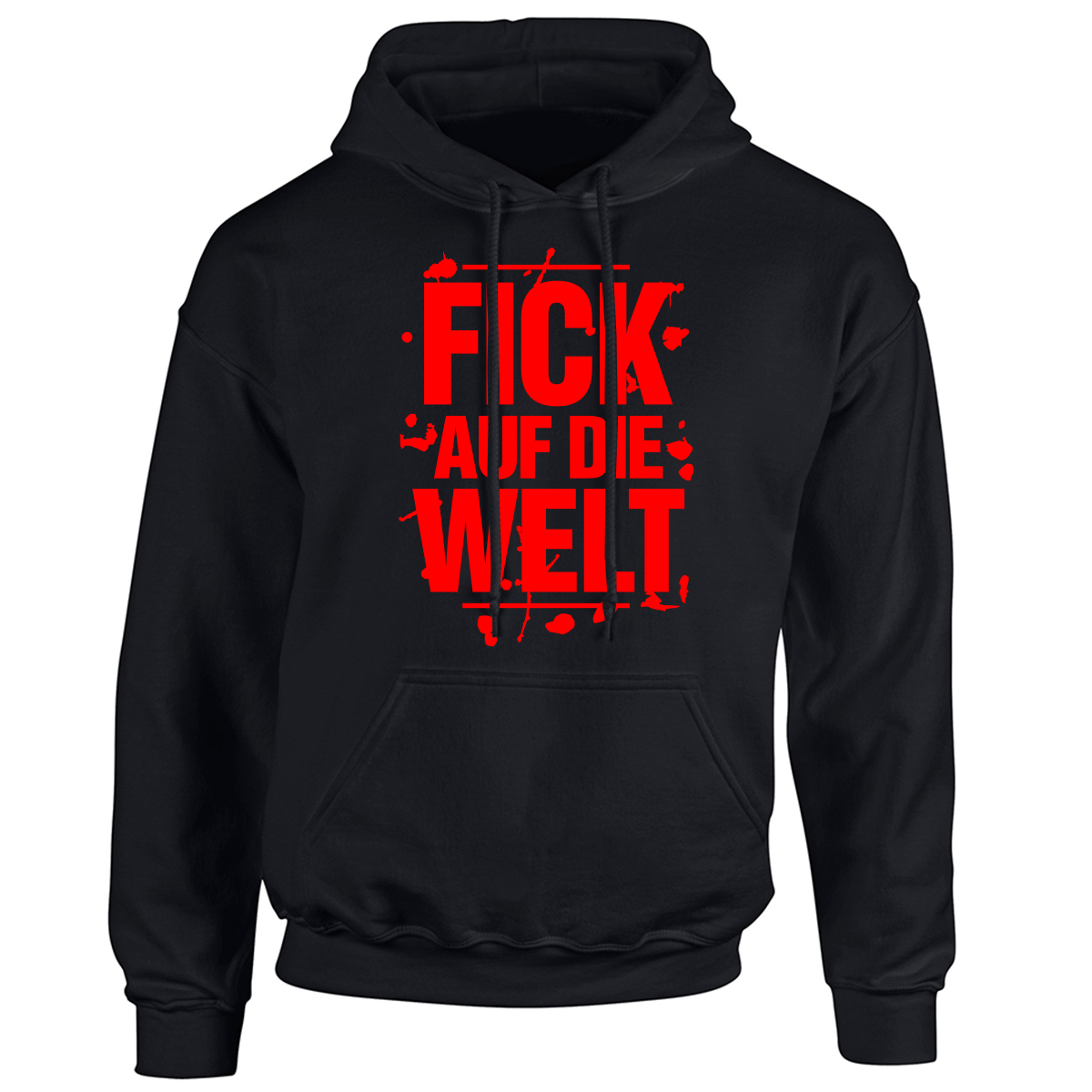 Bild von FICK AUF DIE WELT - HOODY [schwarz]